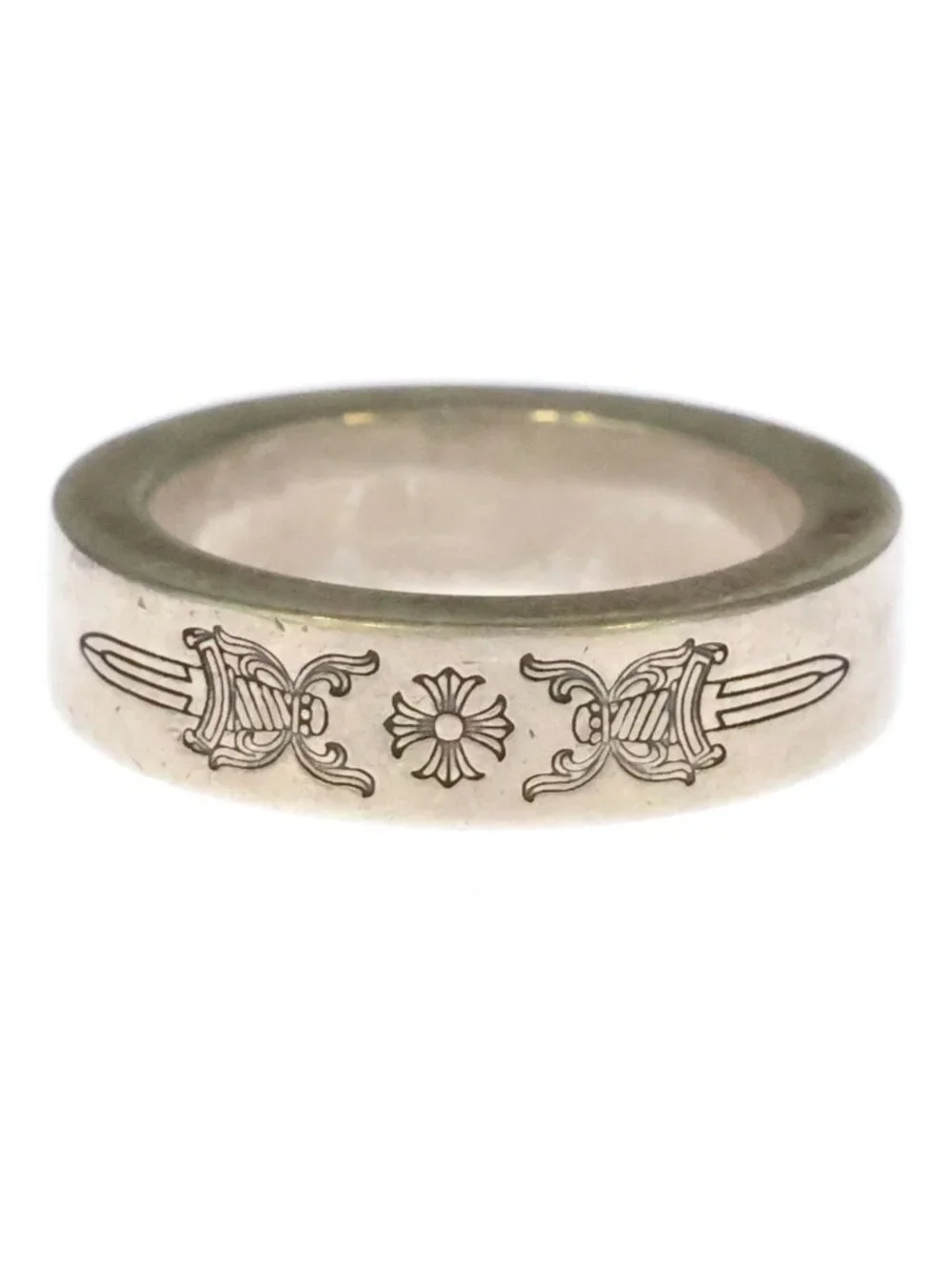 Chrome Hearts Spacer Dagger Ring Silver